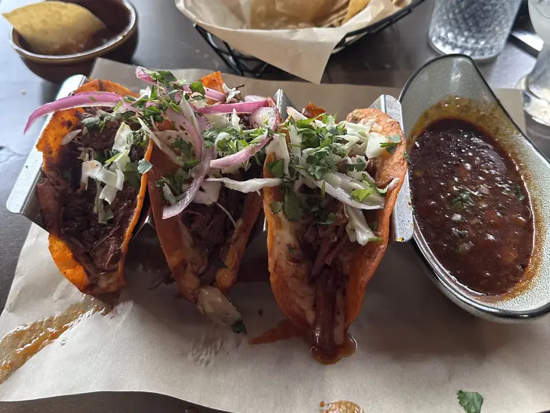 Tacos at a Bend restaurant
