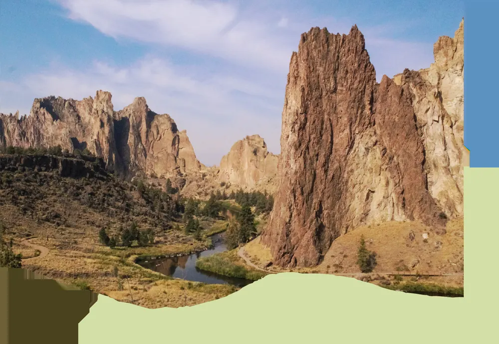 Juniper HR artwork of Smith Rock