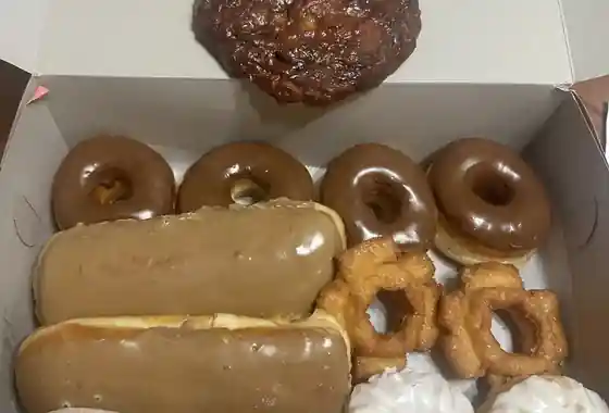 Seasonal treats arranged for the holidays