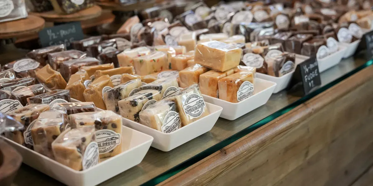 Baked goods in the case at The SweetEasy Co. in Sisters