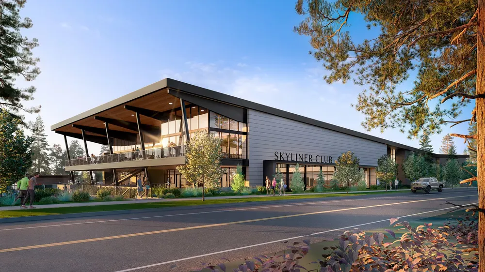 Rendering of the Skyliner Club building on Skyliners Road