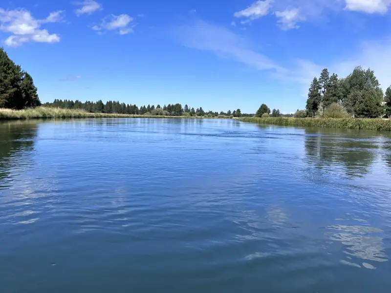 The Deschutes River at Sunriver, Oregon
