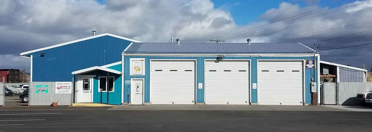 The King's Auto shop building in Prineville