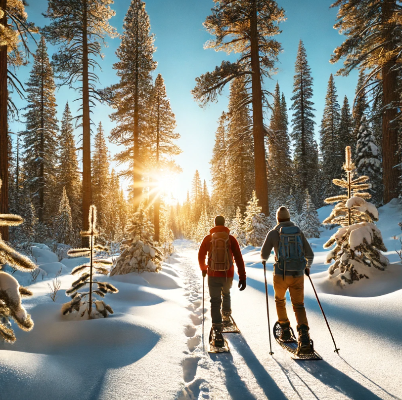 Snowshoeing in Bend, OR