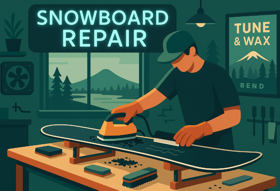Ski and Snowboard Tuning, Waxing, and Repairs in Bend