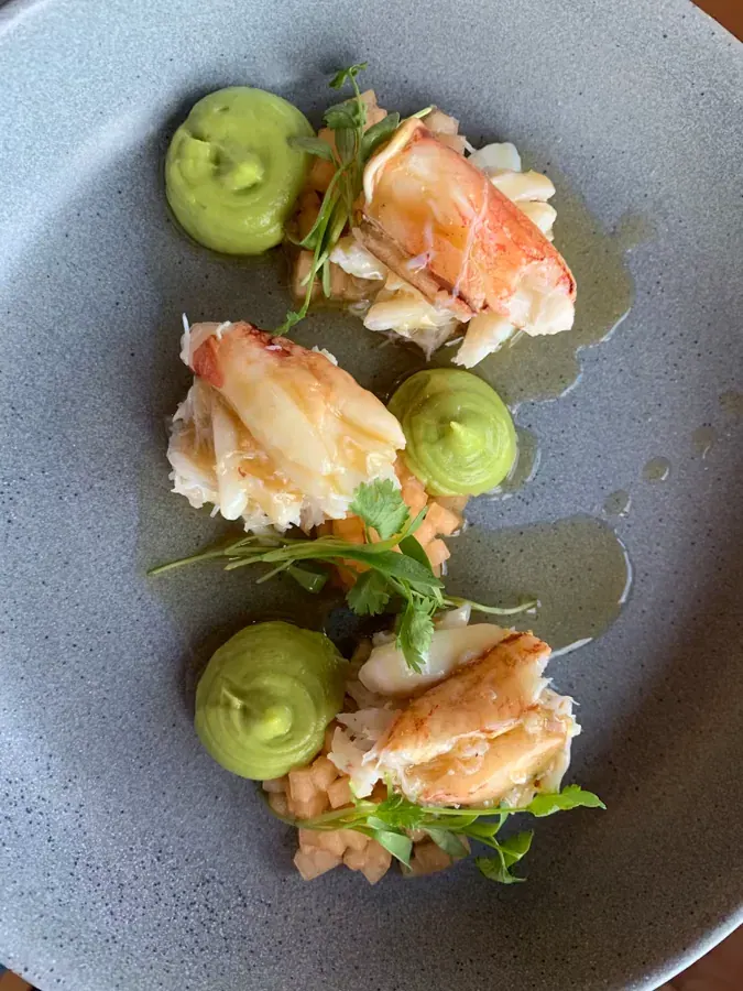 A plate of crudo at BOSA Food & Drink on Galveston Avenue in Bend