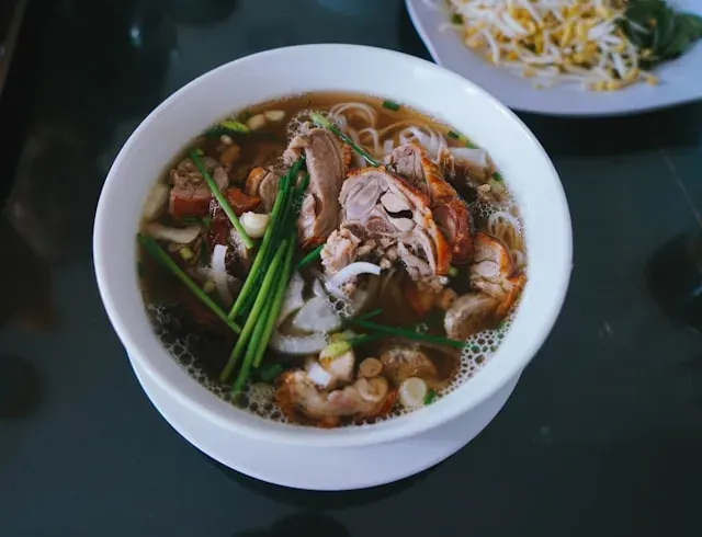 A bowl of beef pho at Dang’s Vietnamese Restaurant in Bend
